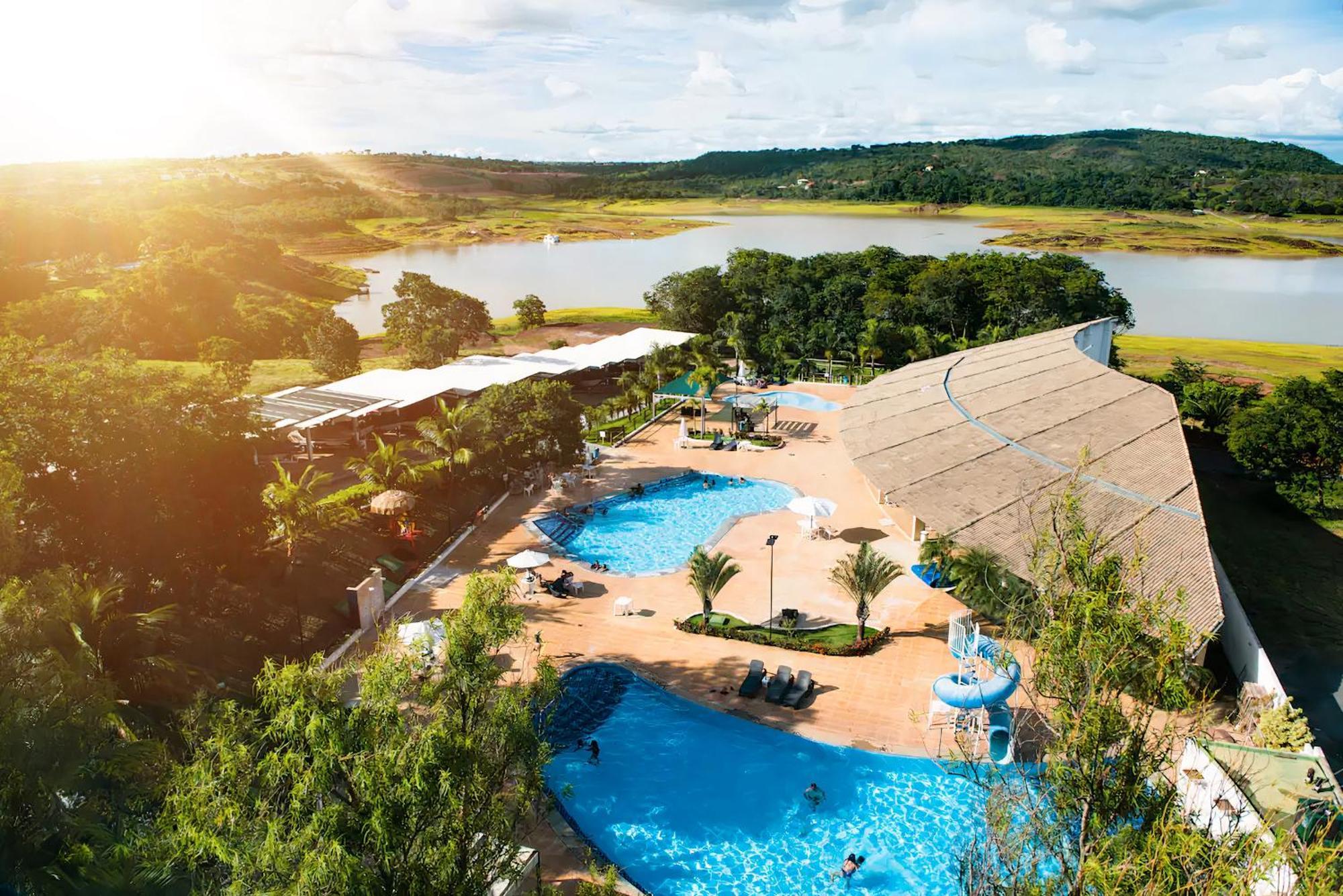 Apartamento de Luxo, Enseada Náutico Caldas Novas Esterno foto